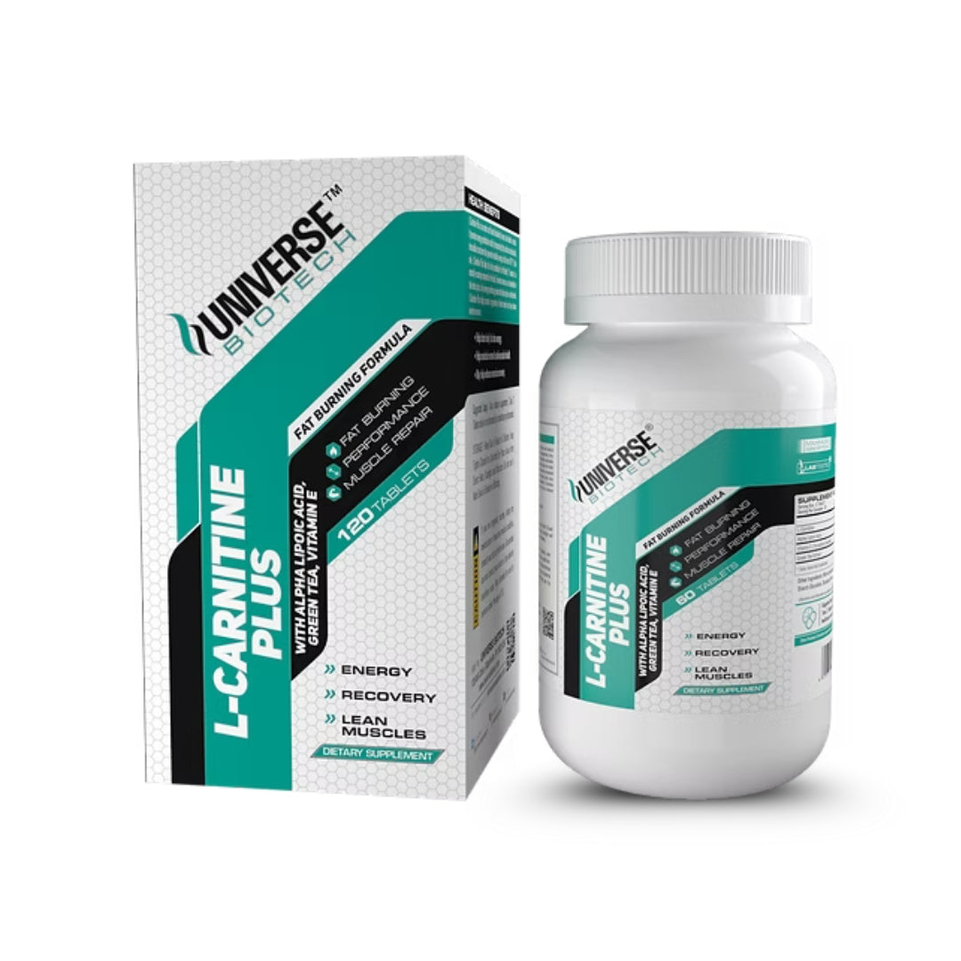 Universe Biotech L-Carnitine Plus, 120 Tablets