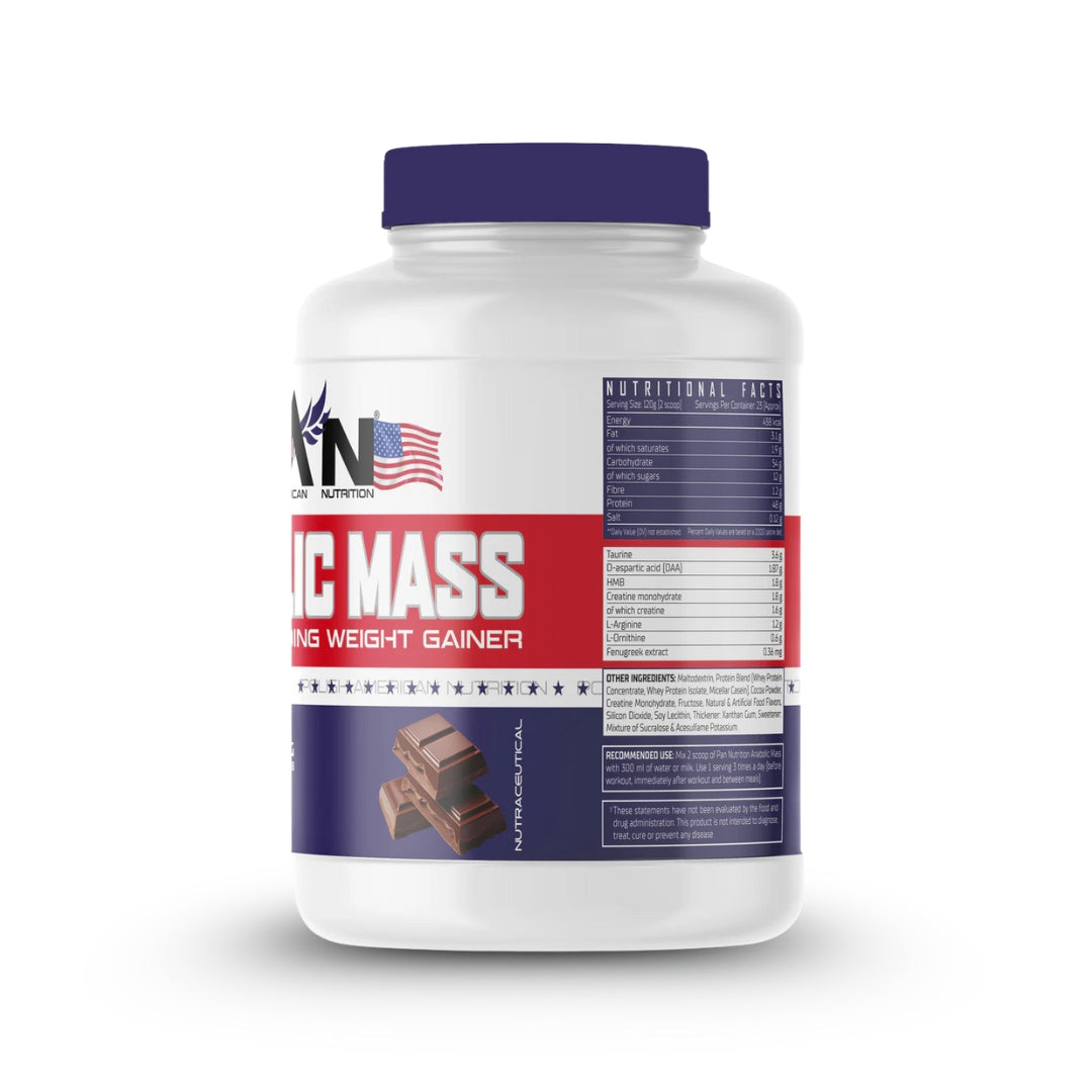 Pan Anabolic Mass Pro Muscle Building Weight Gainer