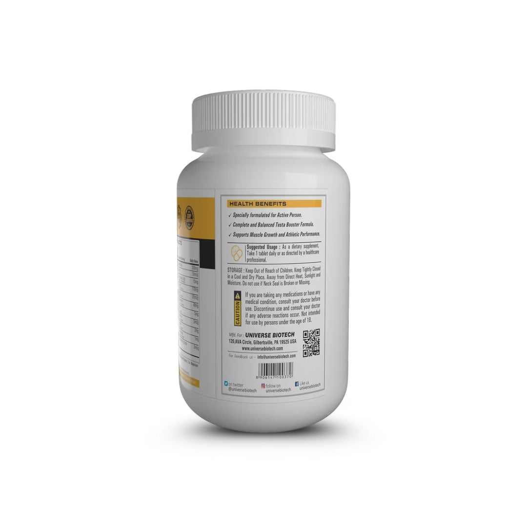 Universe Biotech Testofuel, 60 Tablets