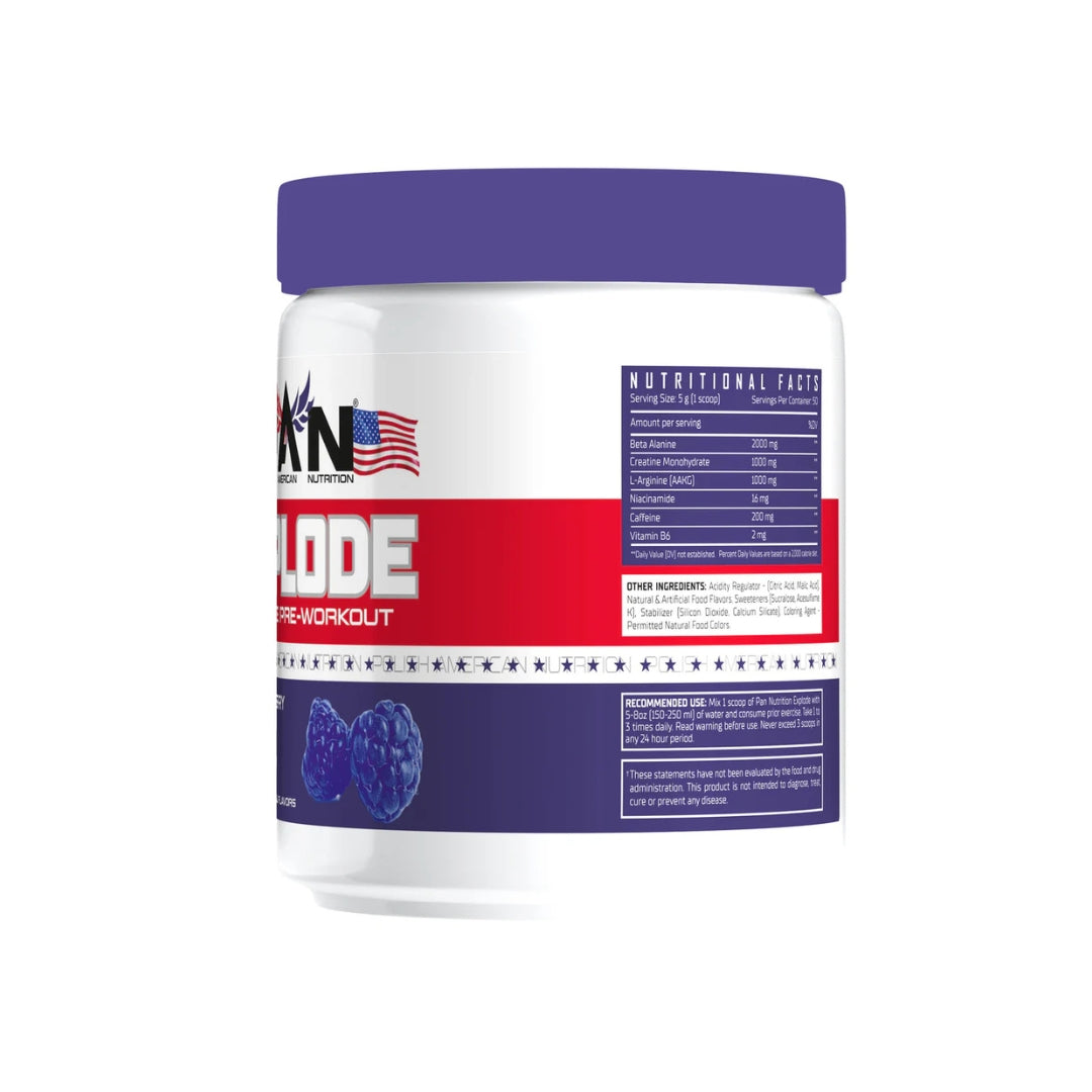 Pan Explode Advanced Pre-Workout