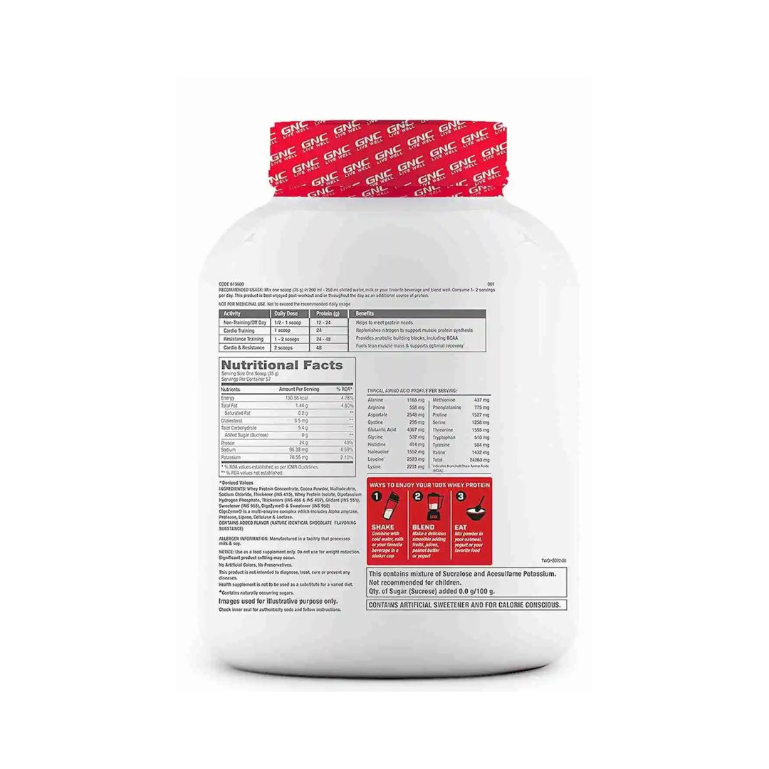 Gnc Pro 100% Whey