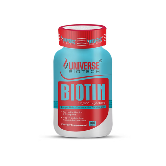 Universe Biotech Biotin, 100 Tablets