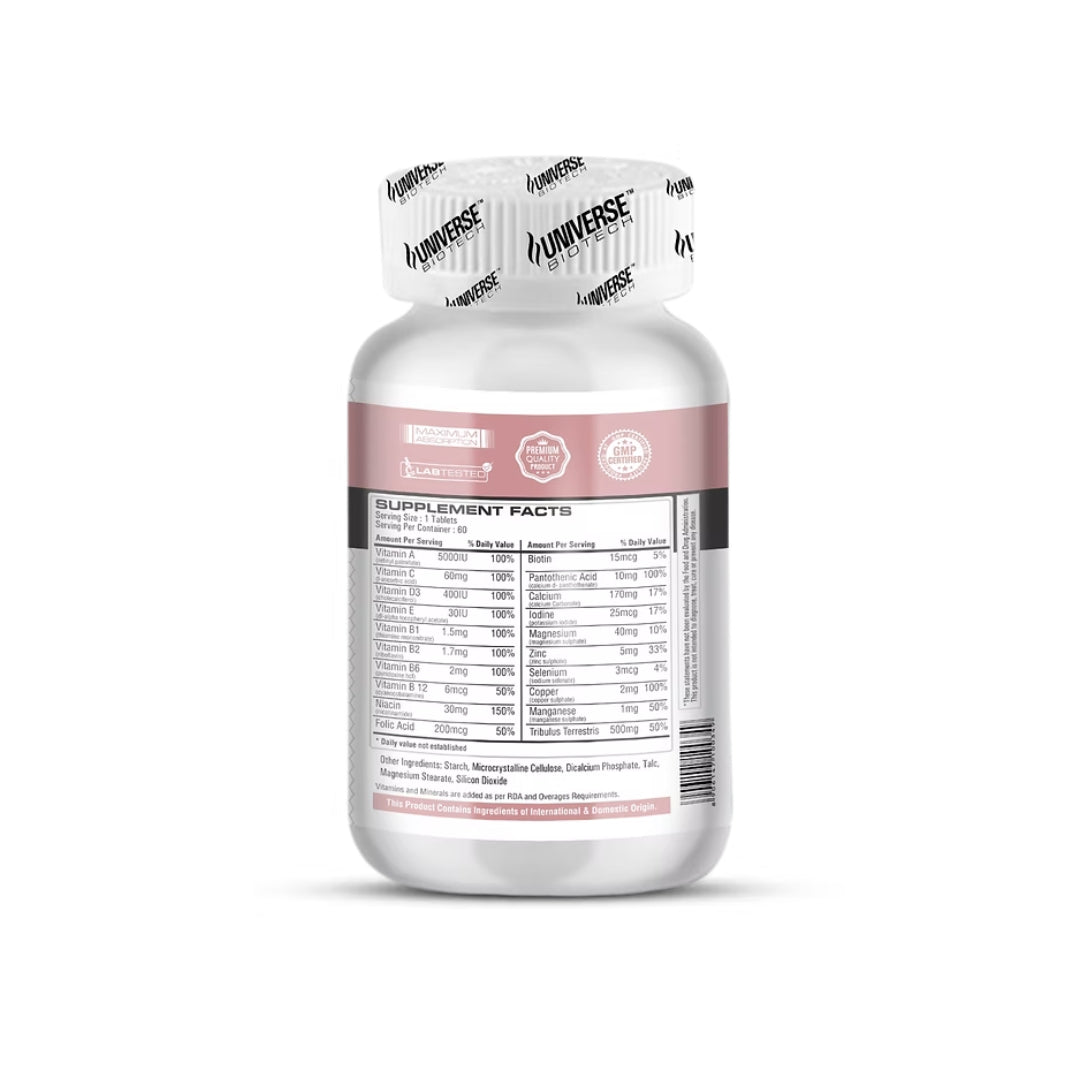 Universe Biotech Multitest, 60 Tablets