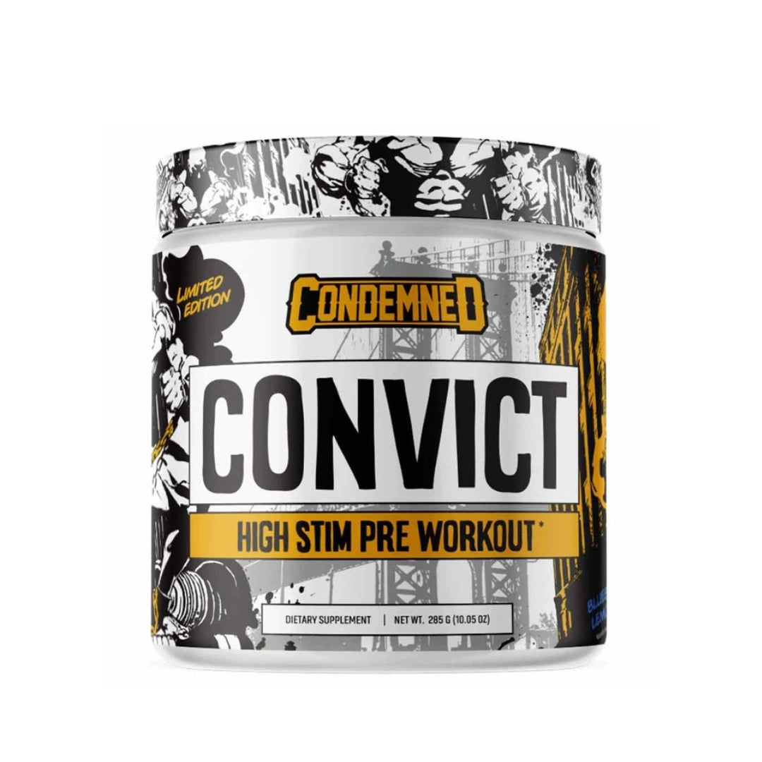 Condemned Convict Pre Workout - Blueberry Lemonade, 50 Servings